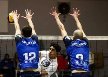 Volley League: Αντώνης Σπηλιώτης και Κυριάκος Σπυριούνης στη Dream Team της 11ης αγωνιστικής