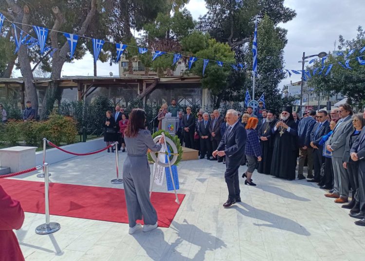 «Ανανέωση Επανεκκίνηση στον Δήμο Αμαρουσίου»: Τίμησε την 25η Μαρτίου