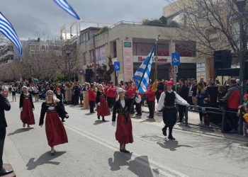 Με λαμπρότητα ο εορτασμός της 25ης Μαρτίου στην πόλη