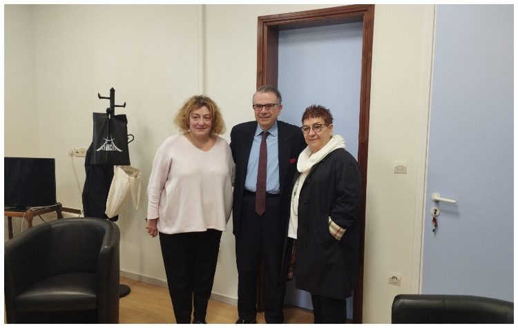 Συνάντηση εργασίας της δημάρχου Ν. Κοσμοπούλου με τον αντιπεριφερειάρχη Υγείας Θ. Ασκητή