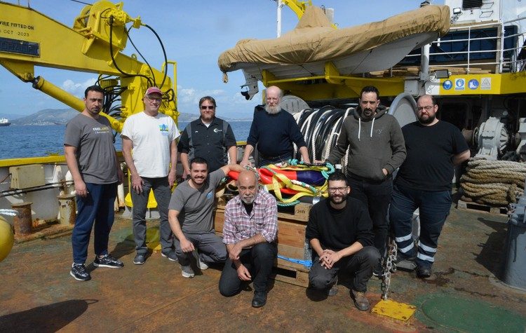 Το ΕΛ.ΚΕ.Θ.Ε εξοπλίστηκε με σύγχρονο σύστημα σεισμικών ερευνών για υποθαλάσσιες έρευνες