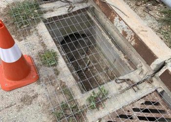 Άγνωστοι έκλεψαν σχάρα φρεατίου στην Καλλιθέα Πεντέλης