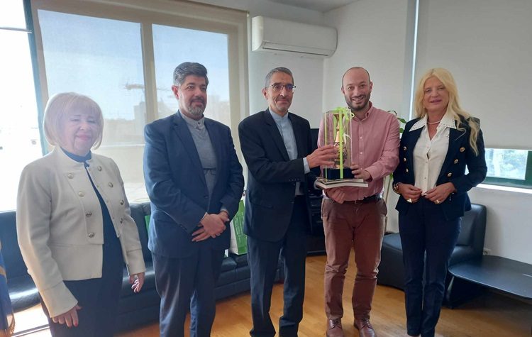 Τον πρέσβη του Ιράν M. Hossein υποδέχθηκε ο δήμαρχος Μάριος Ψυχάλης