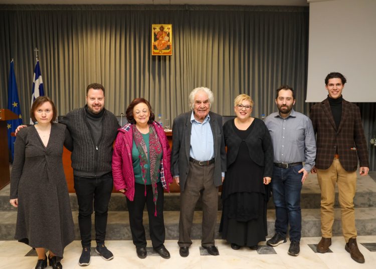 Παρουσιάστηκε στο Μαρούσι το βιβλίο της Αναστασίας Βούλγαρη για τον Μίκη Θεοδωράκη