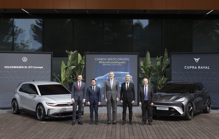 Ο Βασιλιάς της Ισπανίας στο εργοστάσιο της Seat