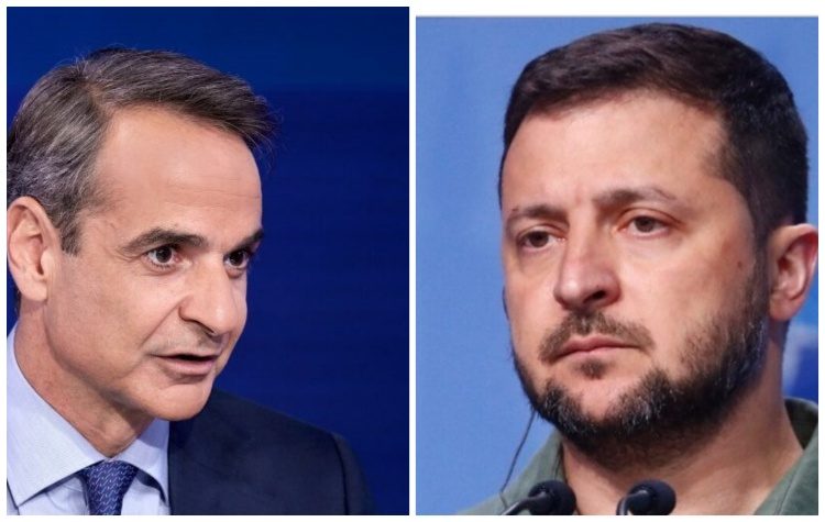 Συνάντηση Μητσοτάκη - Ζελένσκι στο Βίλνιους