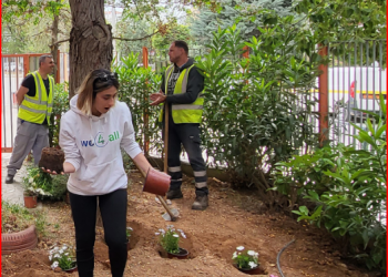 Πρασίνισε το προαύλιο στο 5ο Νηπιαγωγείο Βριλησσίων