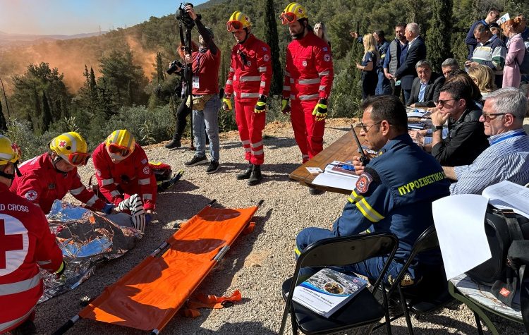 «Παρών» της πόλης στην άσκηση «Αινείας» στον Υμηττό