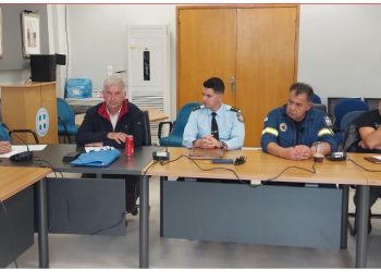 Αντιπυρική συνεδρίαση παρουσία Βλάσση Σιώμου στον Δήμο Ραφήνας-Πικερμίου