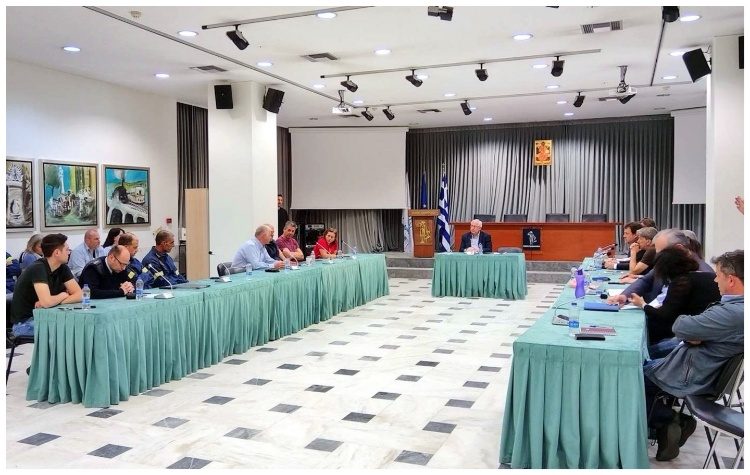 «Αντιπυρική» συνεδρίαση Πολιτικής Προστασίας στον Δήμο Αμαρουσίου