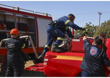 Δήμος Αμαρουσίου: «Επιτυχής η αντιπυρική άσκηση στο Κτήμα Καρέλλα»