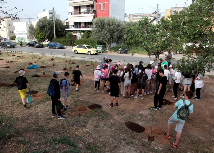 Μαθητές έριξαν… σπόρο κατά της κλιματικής αλλαγής
