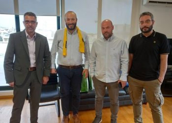 Με τον Μάριο Ψυχάλη συναντήθηκε η διοίκηση του ΚΑΟ Λυκόβρυσης