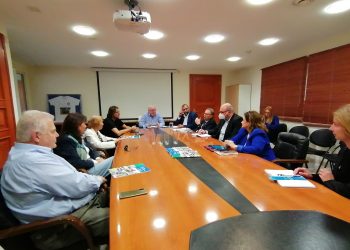 Συνάντηση Θ. Αμπατζόγλου - Θ. Ασκητή για θέματα προνοιακής πολιτικής