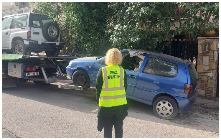 Συνεχίζεται η περισυλλογή εγκαταλελειμμένων οχημάτων