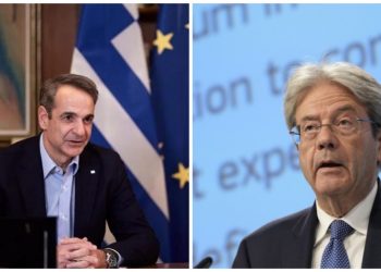 Συνάντηση Κ. Μητσοτάκη – Π. Τζεντιλόνι στο Μέγαρο Μαξίμου- Τι συζήτησαν