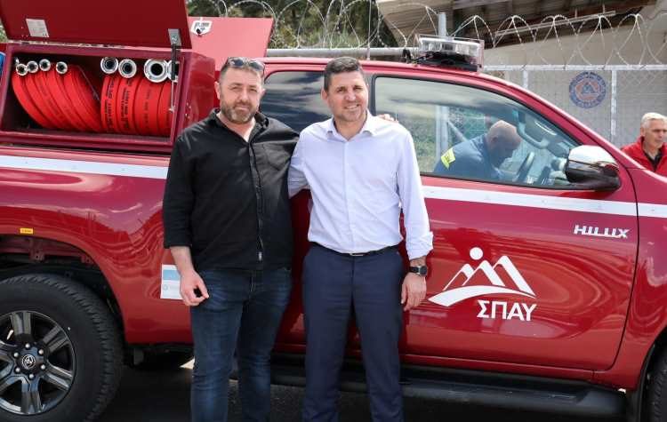 ΣΠΑΥ: Νέο πυροσβεστικό όχημα στον Δήμο