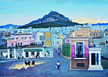 Πέγκη Φαράντου: Στην πλατεία Βικτωρίας