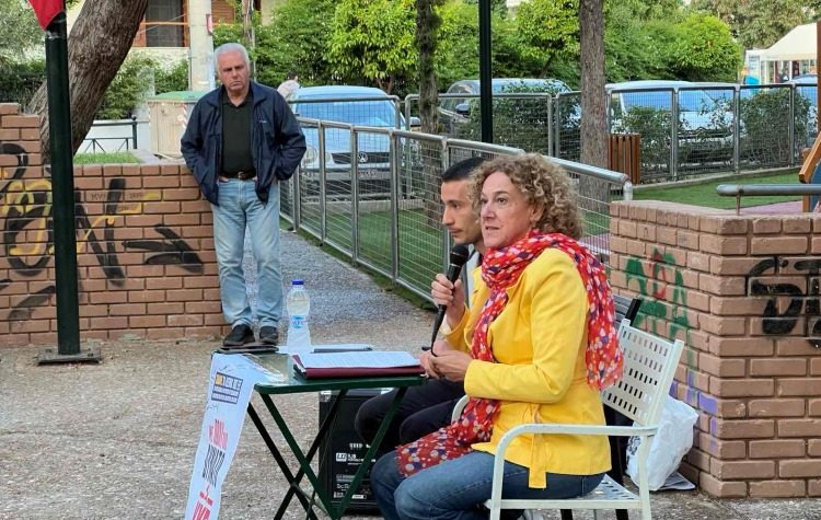 Α. Κτενά από το Χαλάνδρι: «Εμπρός για ισχυρό ΚΚΕ και στην Ευρωβουλή»