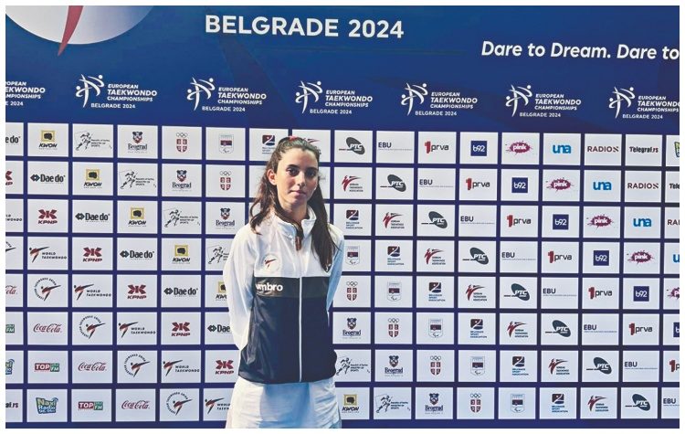 ΕΥΡΩΠΑΪΚΟ ΠΡΩΤΑΘΛΗΜΑ ΤΑΕΚΒΟΝΤΟ: Στην 5η θέση η Μελίνα Γεωργίου του Αίαντα Πεύκης