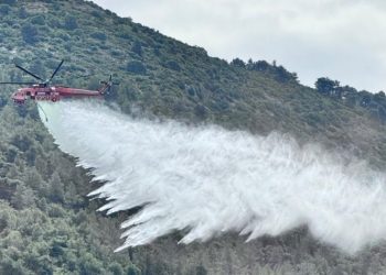 Πέρασε… «Διά πυρός» η άσκηση στον Υμηττό