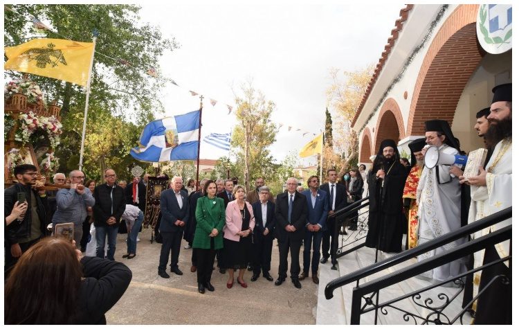 Στον εορτασμό του Ι.Ν. Ζωοδόχου Πηγής Ψαλιδίου παρέστη ο δήμαρχος Αμαρουσίου