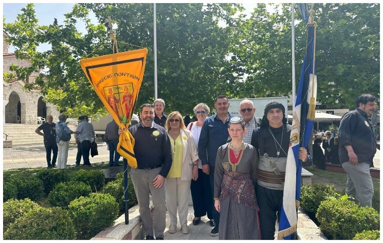 Συγκίνησε η τελετή στη μνήμη των θυμάτων της Γενοκτονίας των Ποντίων