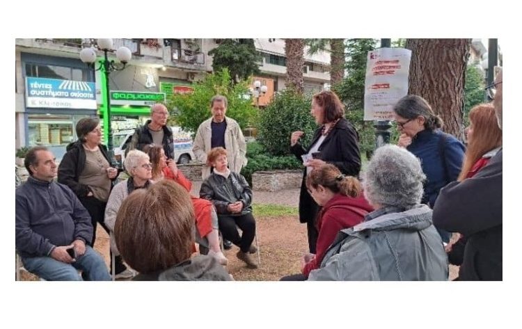 ΝΕΑ ΑΡΙΣΤΕΡΑ: Αναλύθηκαν οι θέσεις του κόμματος σε συνάντηση στο εκλογικό περίπτερο