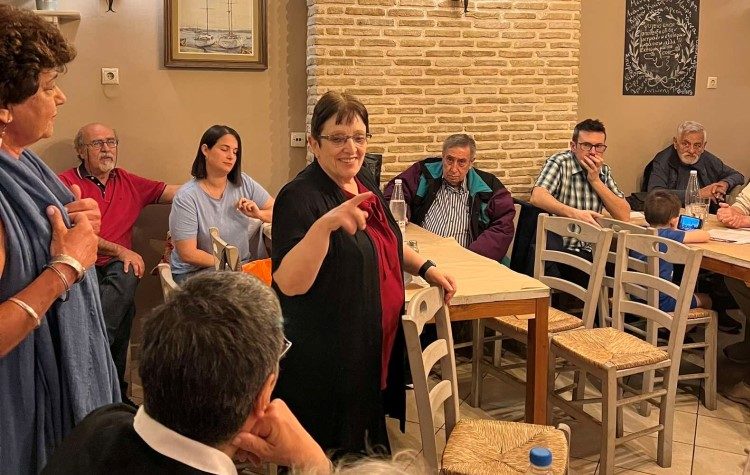 Αλ. Παπαρήγα από το Πολύδροσο: «Ψήφος στο ΚΚΕ για λαϊκή πρωτοπορία»