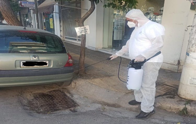 Εργασίες καθαρισμού και μυοκτονίας στην Καλογρέζα