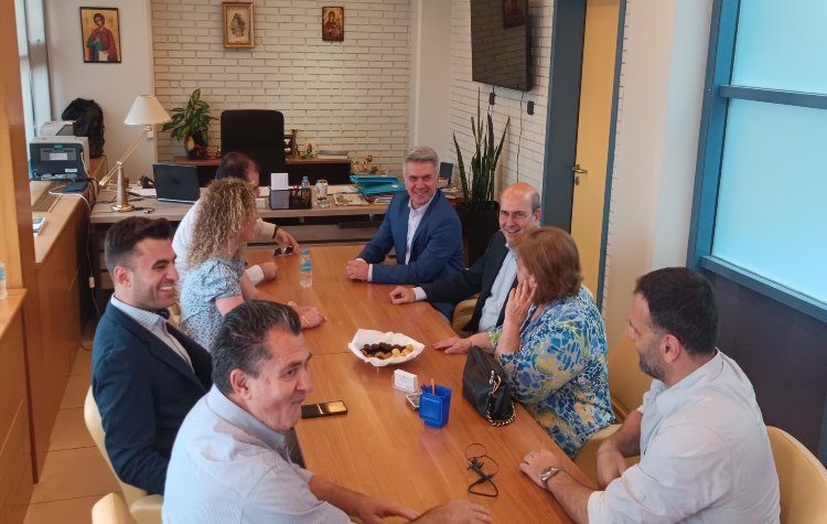 Επίσκεψη στη Νέα Ιωνία ο Υπουργός Οικονομικών Κωστής Χατζηδάκης