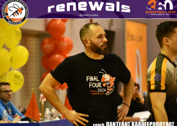 ΚΑΟ ΜΕΛΙΣΣΙΩΝ: Συνεχίζει στον πάγκο της γυναικείας ομάδας ο Παντελής Καλογερόπουλος