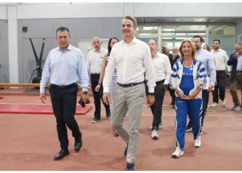 Κ. Μητσοτάκης από ΟΑΚΑ: «Τόπος συνάντησης πρωταθλητισμού και ερασιτεχνικού αθλητισμού»