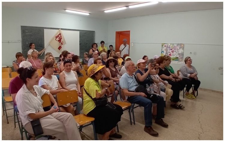 Την αλληλεγγύη της στους εργάτες της ΛΑΡΚΟ έδειξε η Ομάδα Γυναικών Μελισσίων-Πεντέλης