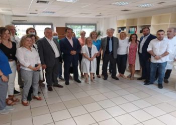 Επίσκεψη του Άδωνι Γεωργιάδη στο Κέντρο Υγείας Νέας Ιωνίας