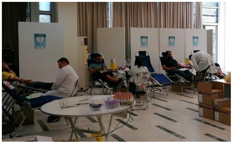Mε 231 φιάλες ενισχύθηκε η Τράπεζα Αίματος του Δήμου Αμαρουσίου