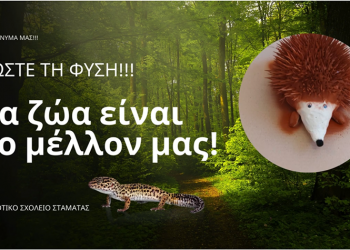 Πρωτιά για το Δημοτικό Σχολείο Σταμάτας σε πανελλήνιο διαγωνισμό φιλοζωίας