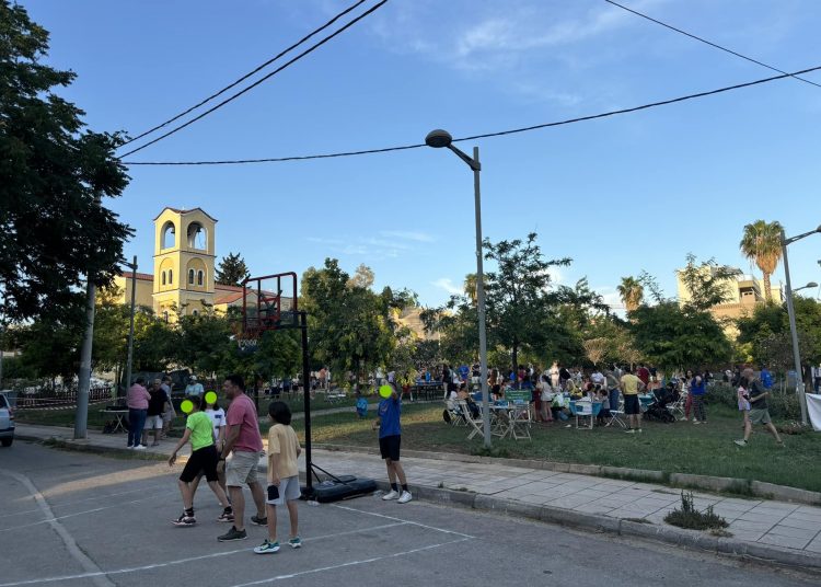 Δεκάδες μικροί - μεγάλοι εν … αθλητική δράσει στο πάρκο του Αγίου Θωμά