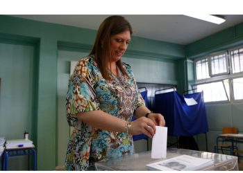 Ψήφισε η Ζωή Κωνσταντοπούλου - «Πάμε να κάνουμε την αγάπη δύναμη»