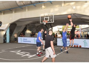 Με επιτυχία το «ΔΕΗ 3Χ3 Power To The Hood by Eyrohoops» στο Μαρούσι
