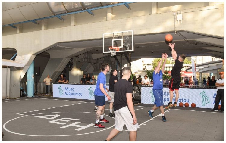 Με επιτυχία το «ΔΕΗ 3Χ3 Power To The Hood by Eyrohoops» στο Μαρούσι