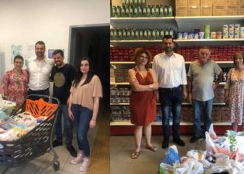 ΣΒΑΠ: Στήριξη στα Κοινωνικά Παντοπωλεία των Δήμων Πεντέλης και Χαλανδρίου