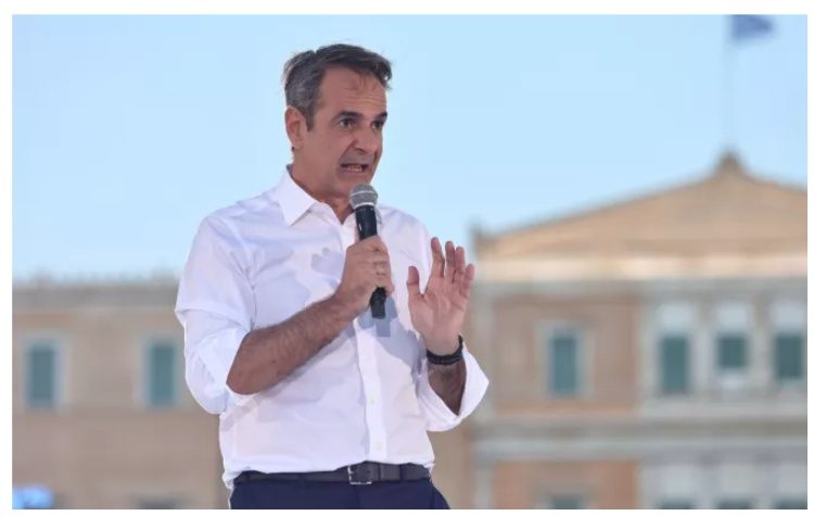 Ευρωεκλογές 2024: Στα γραφεία της ΝΔ στην Πειραιώς ο Κυριάκος Μητσοτάκης