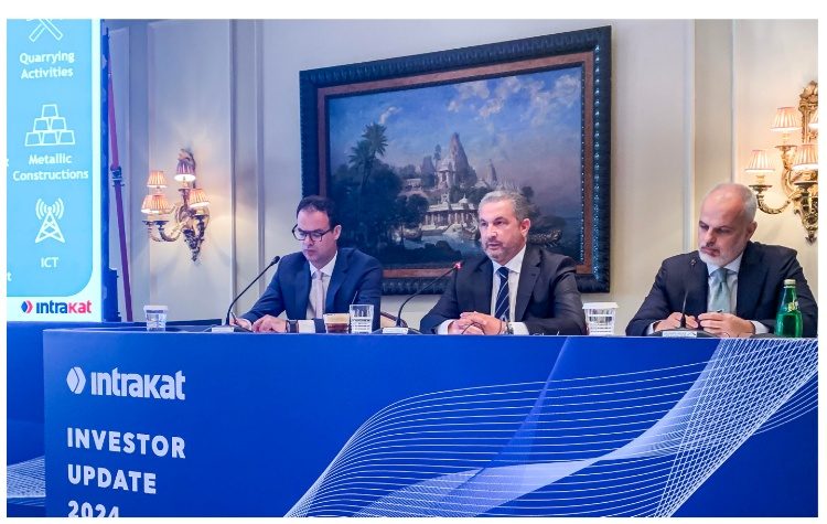 O Αλέξανδρος Εξάρχου ανέλυσε τον στρατηγικό σχεδιασμό του Ομίλου Intrakat στο Investor Update του 2024