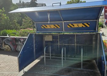 «Έξυπνος» σταθμός parking ποδηλάτων στην κεντρική πλατεία Ηρακλείου