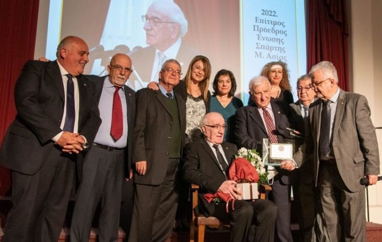 Ψήφισμα της Ένωσης Σπάρτης Μ. Ασίας για τον θάνατο του Χάρη Σαπουντζάκη