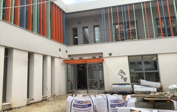 Προς ολοκλήρωση η κατασκευή του νέου Βρεφονηπιακού Σταθμού στη Νέα Ιωνία