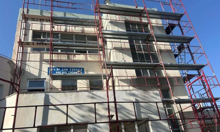 Εργασίες αναβάθμισης σε 3ο Δημοτικό Σχολείο και Νηπιαγωγείο Μελισσίων