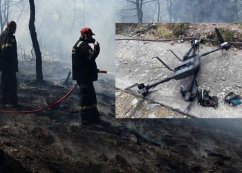 Μια σύλληψη για τη φωτιά στα Γλυκά Νερά – Βίντεο με το υπό έρευνα drone
