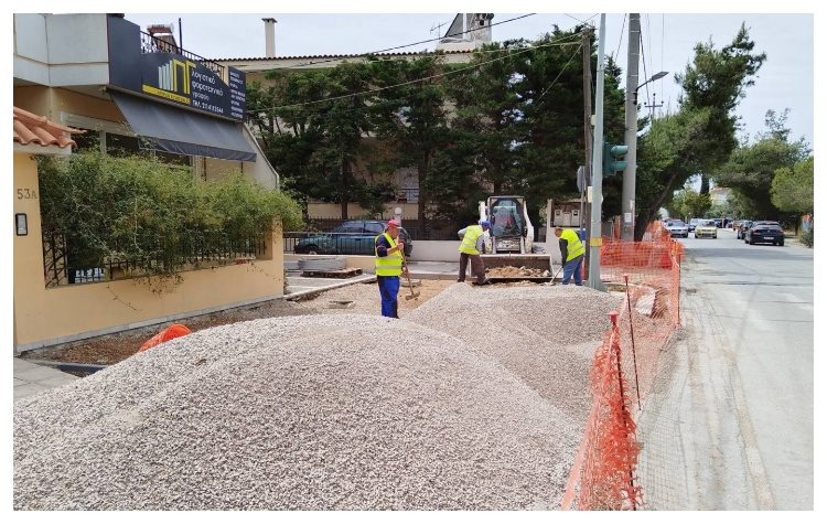 Δήμος Αμαρουσίου: «Με ταχείς ρυθμούς η ανάπλαση της οδού Κυπρίων Αγωνιστών»